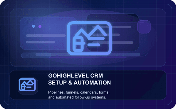 GoHighLevel CRM Setup & Automation